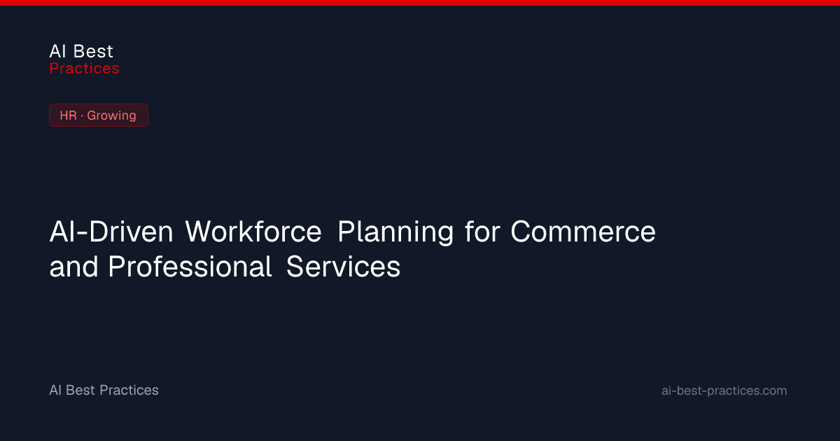 AI Workforce Planning: Forecasting, Skills Gaps & ROI | AI Best ...