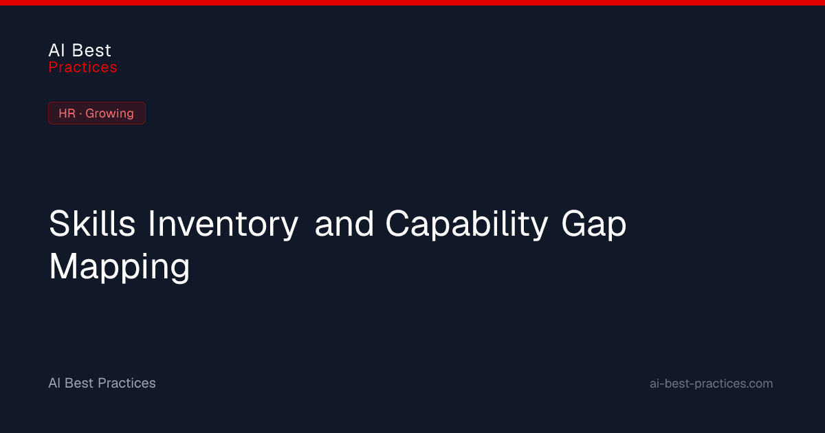 AI Skills Inventory & Capability Gap Mapping for Commerce | AI Best ...